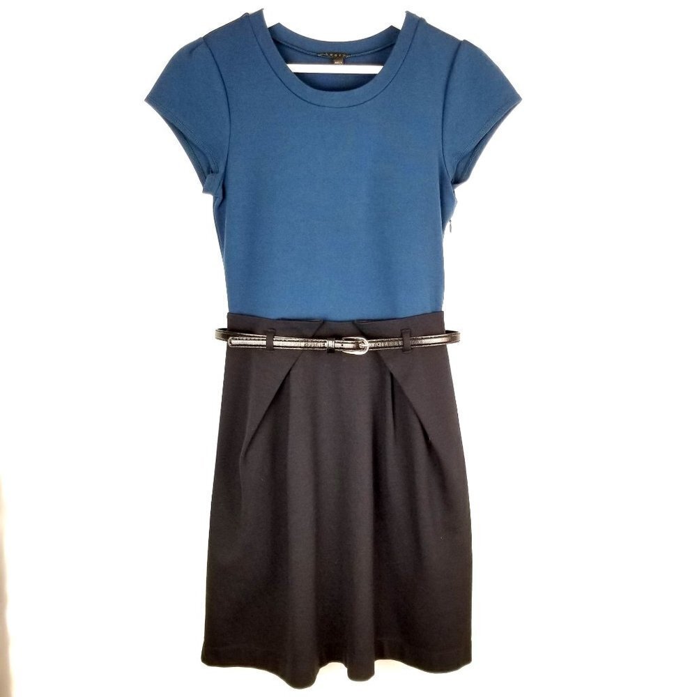 THEORY Dress‎ Size 4 Knee length Sheath Belted
